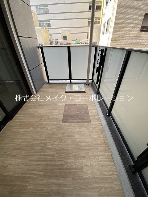 CREST西新 ベランダ