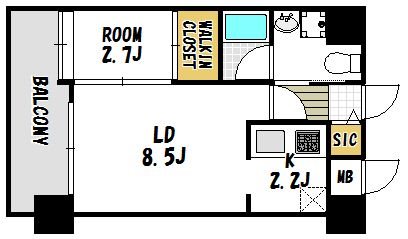 天神ブライトン 間取り