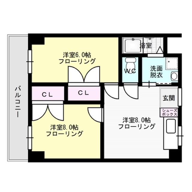 パシフィックモナーク 間取り
