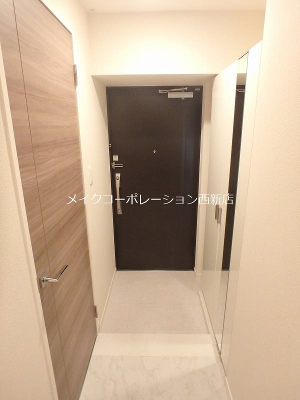 アルページュ西新 玄関