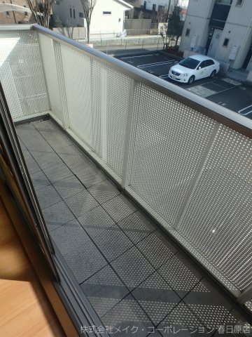 シャトーグレイスB棟 ベランダ