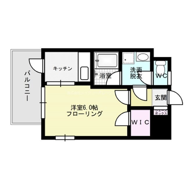 ソシオス天神  間取り