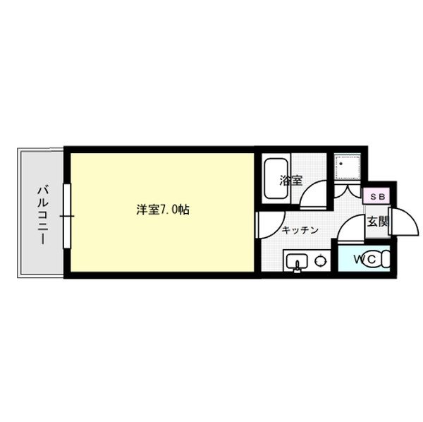 ロマネスク南博多 304号室 間取り