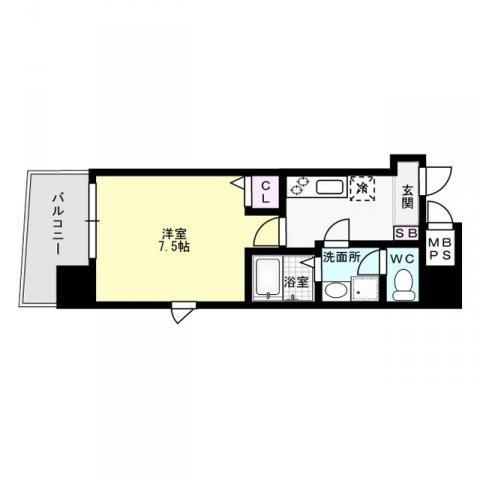 ピュアドームエストーレ姪浜 間取り