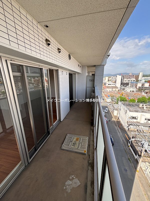 コンフォール東比恵 ベランダ