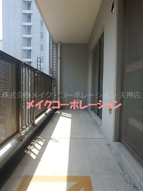 メルヴェイユー薬院 ベランダ