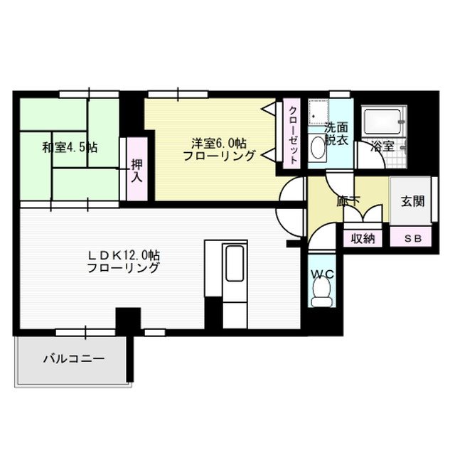 校南マンション 間取り