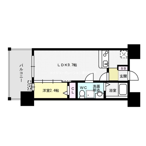 グランフォーレプライム大手門 間取り