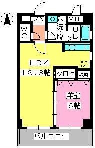 ベイシック大名 間取り