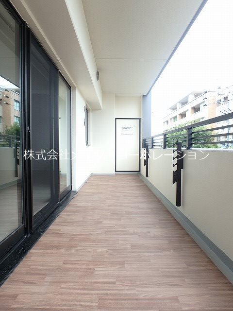 オープンレジデンシア高宮ヒルズ ベランダ