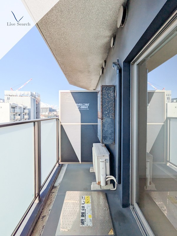 S-FORT警固タワー  ベランダ