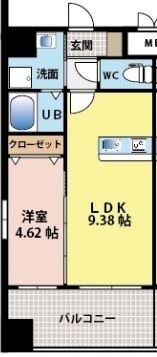 BUENA　VISTA　OHORI　PARK 間取り