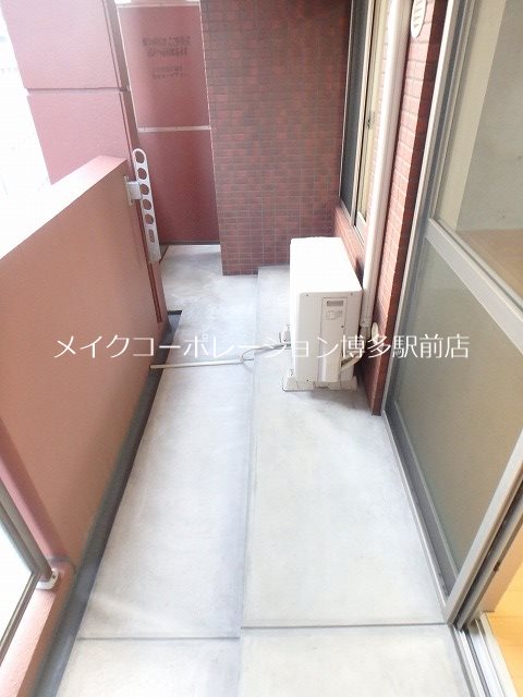 ヴィクトリア博多 ベランダ