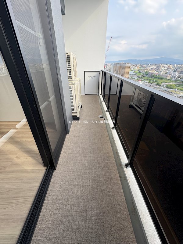 アルティザ博多ミッドシティ ベランダ