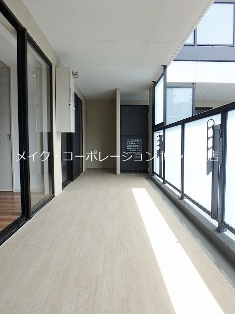 フォンターナガーデン博多駅前 ベランダ