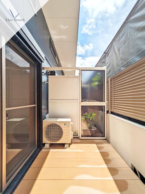 ピュアフリー井尻駅前 A棟 ベランダ