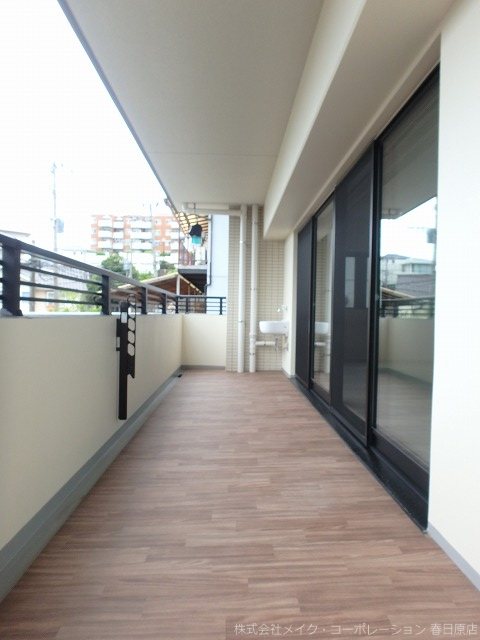 オープンレジデンシア高宮ヒルズ ベランダ