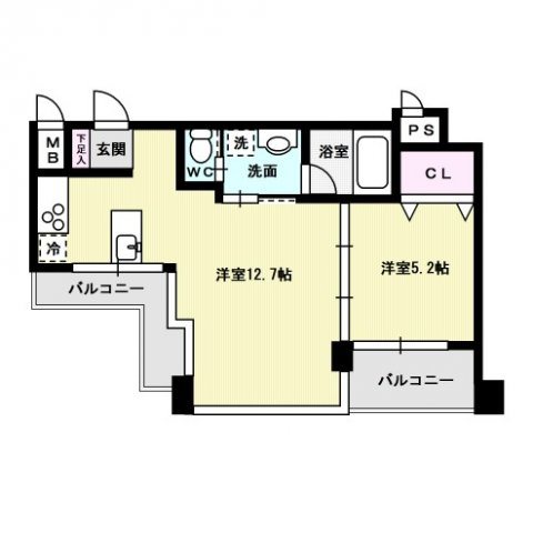 クレアフォーシーズンズ 間取り