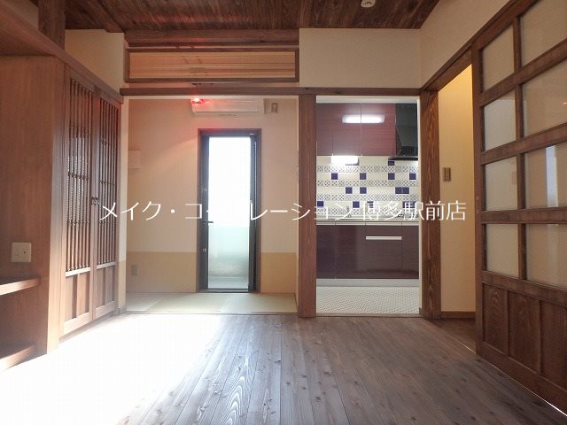 杢の長屋 リビング