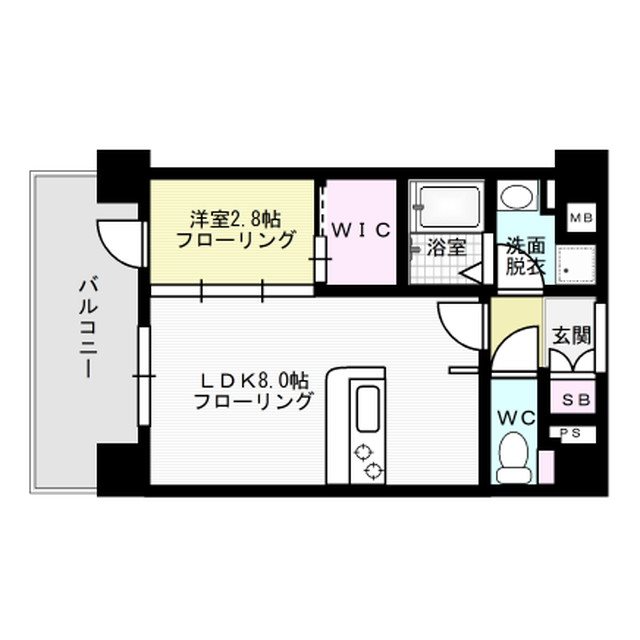 ネストピア六本松 間取り