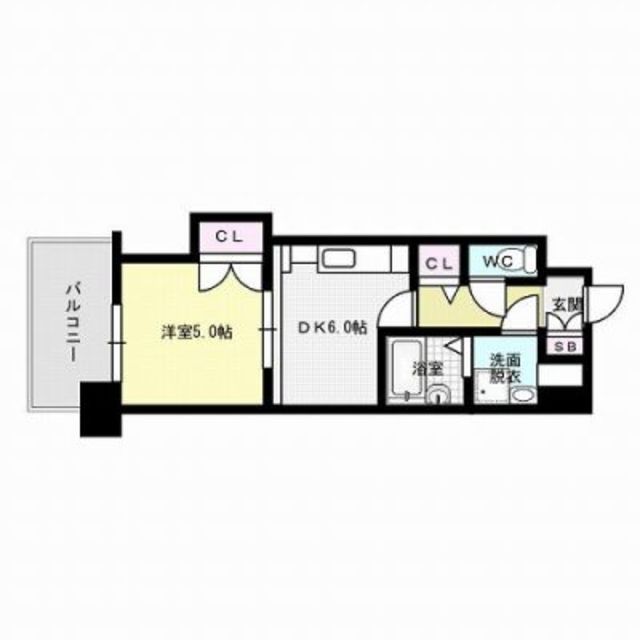 サンネストピア箱崎駅前 間取り