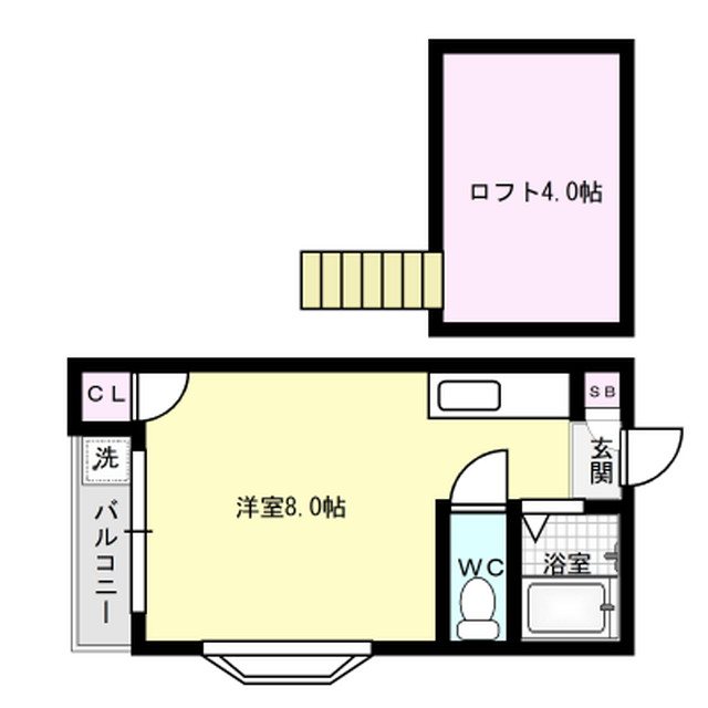 メゾン筥松 間取り