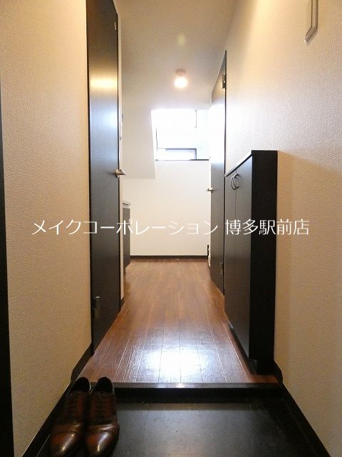 クレオ博多南弐番館 玄関