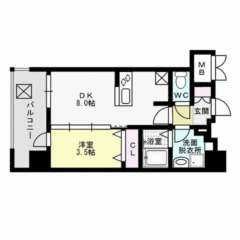 イクシオン博多 間取り