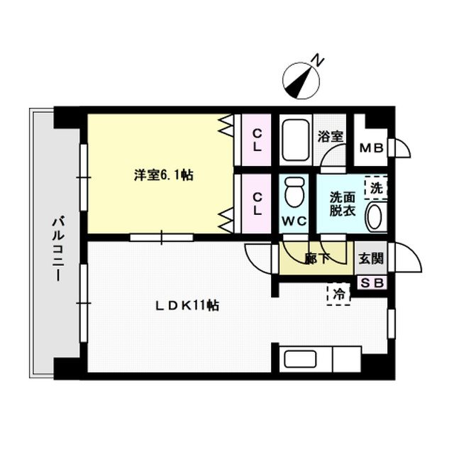 アリエス・ヒロ 間取り