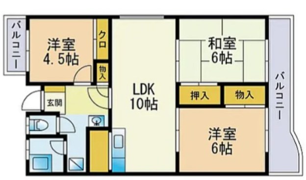 ビバーチェハシモト 間取り