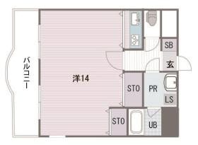 アーバンビラ大名  間取り