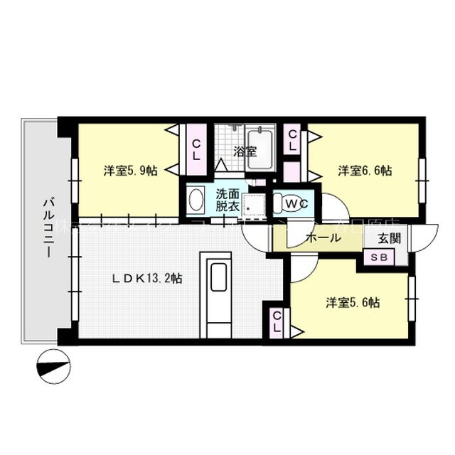 メゾン春日南 間取り図