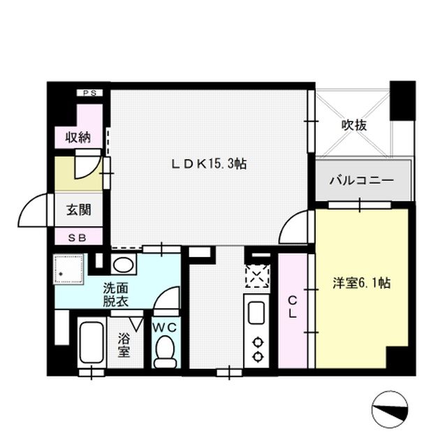 CASE BLDG(ケイスビル) 間取り図