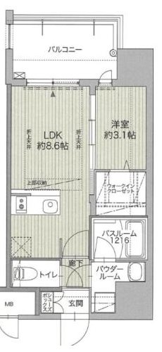 グランフォーレ博多ウォーターフロント  間取り