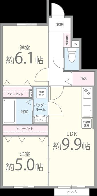 ザナドゥⅠ 間取り