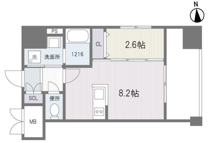アルティザ博多駅前 間取り