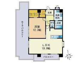 ラフォルトゥーナ姪浜弐番館 間取り