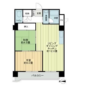 東峰マンション西公園 間取り