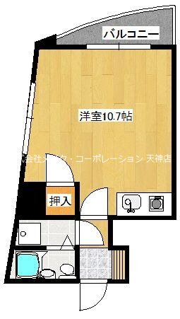 イメイブル・ド・舞鶴 間取り