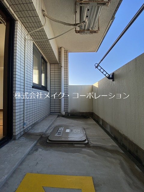 ベールメトロ姪浜 ベランダ