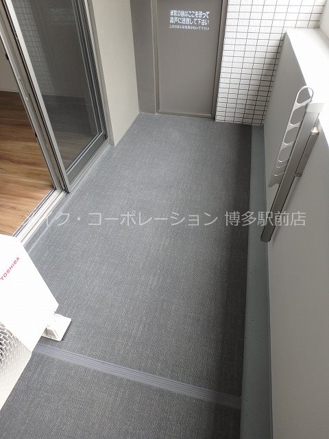 同物件別部屋引用です♪ トラストレジデンス博多駅南 ベランダ