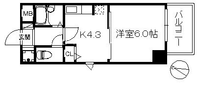 アリエス平尾Ⅱ 間取り