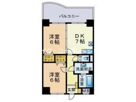 Ｓ．フォンティーヌ大橋 間取り