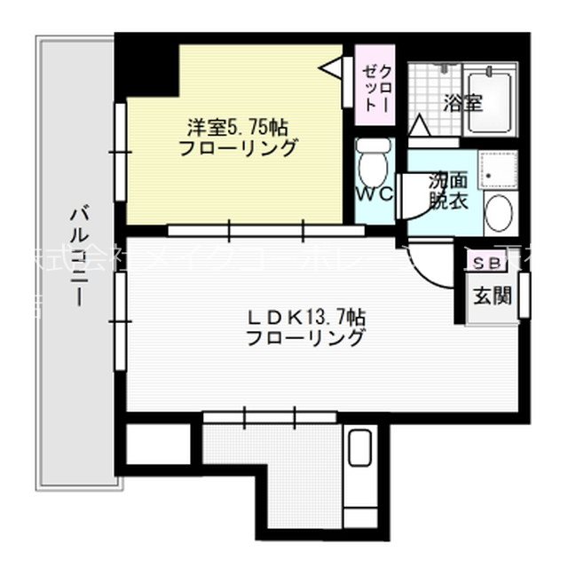 マルコビル平尾 間取り