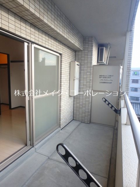 ※参考の為別部屋のお写真 ドリーム西新 ベランダ