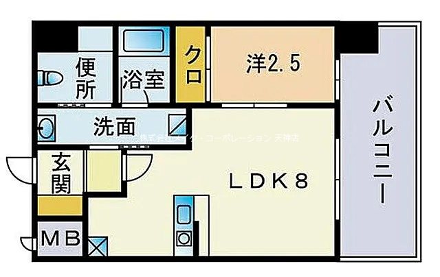 ドゥーエ赤坂 間取り
