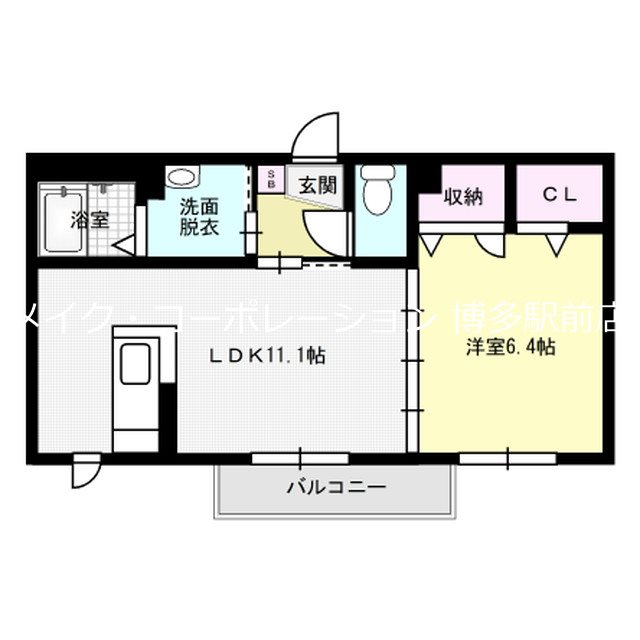 アウロラD棟 間取り