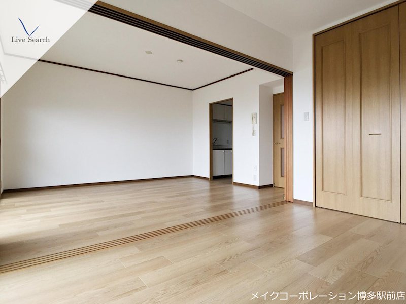 ※写真は棟内別部屋参考写真です パグーロ東平尾 ベッドルーム