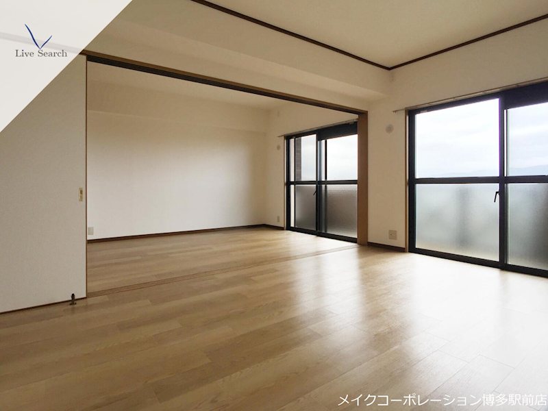 ※写真は棟内別部屋参考写真です パグーロ東平尾 ベランダ
