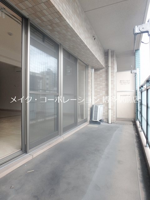 グラシア大濠 ベランダ